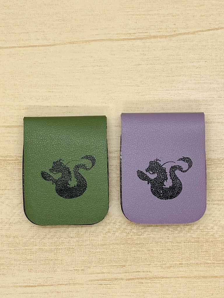 タツミモチーフ レザー マグネットクリップ