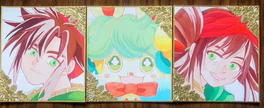 聖剣EoM 色紙