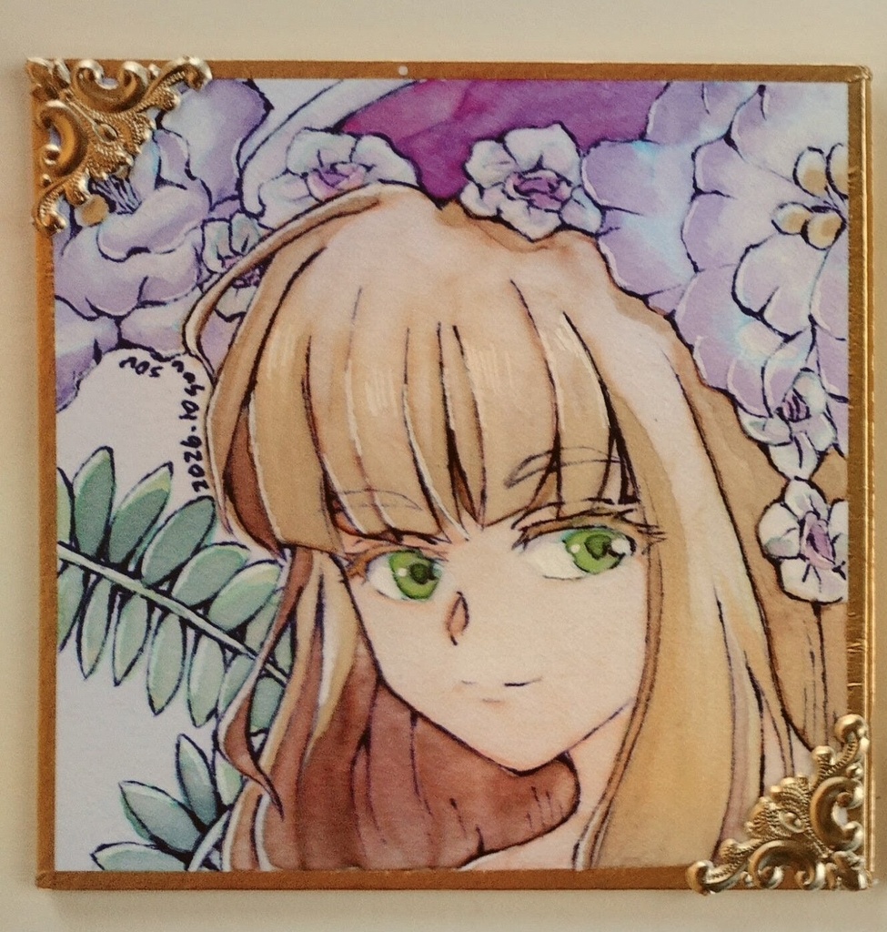 聖剣LoM 手描き豆色紙 リュミヌー