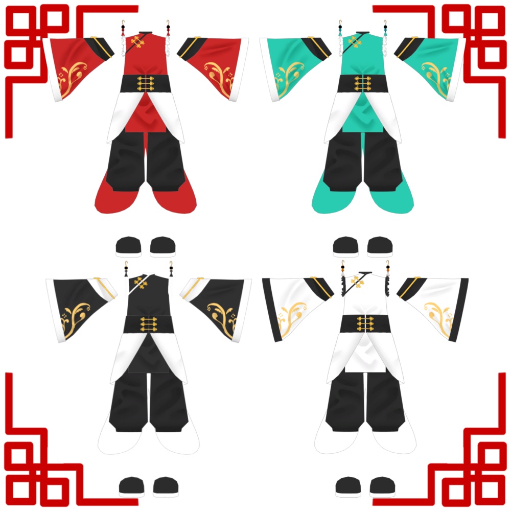 【髪型・衣装】おだんごちゃいな【キプフェル対応】