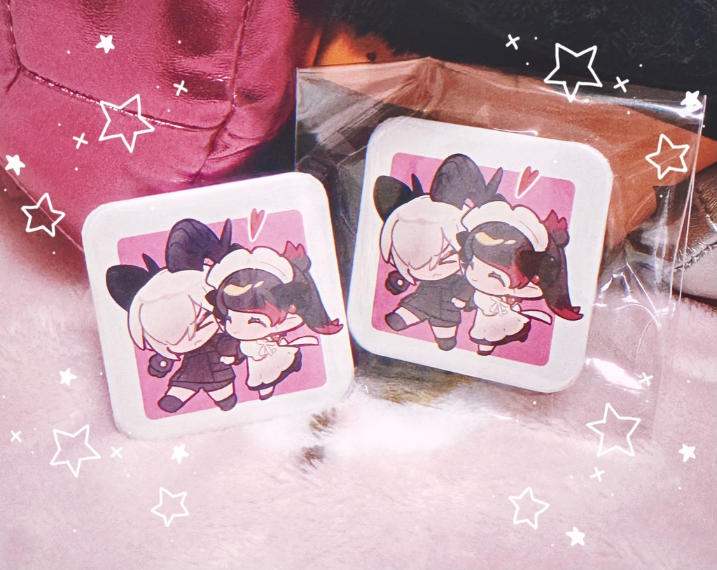 こるるく缶バッチ