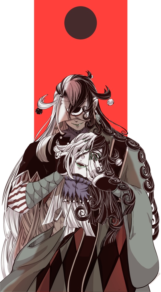 【FGO/蘆屋道満(リンボ)】Web再録フルカラーイラスト本「辺獄ダイブ」