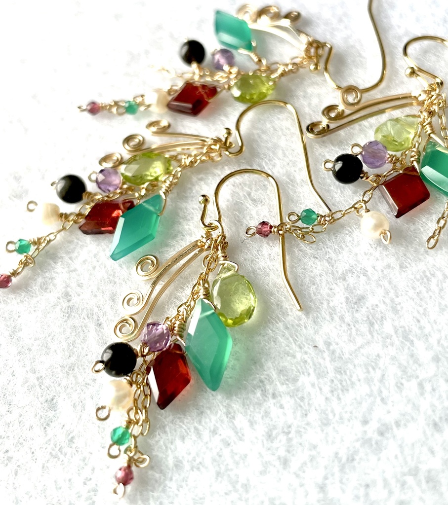 あしやの概念ピアス/イヤリング ロングバージョン