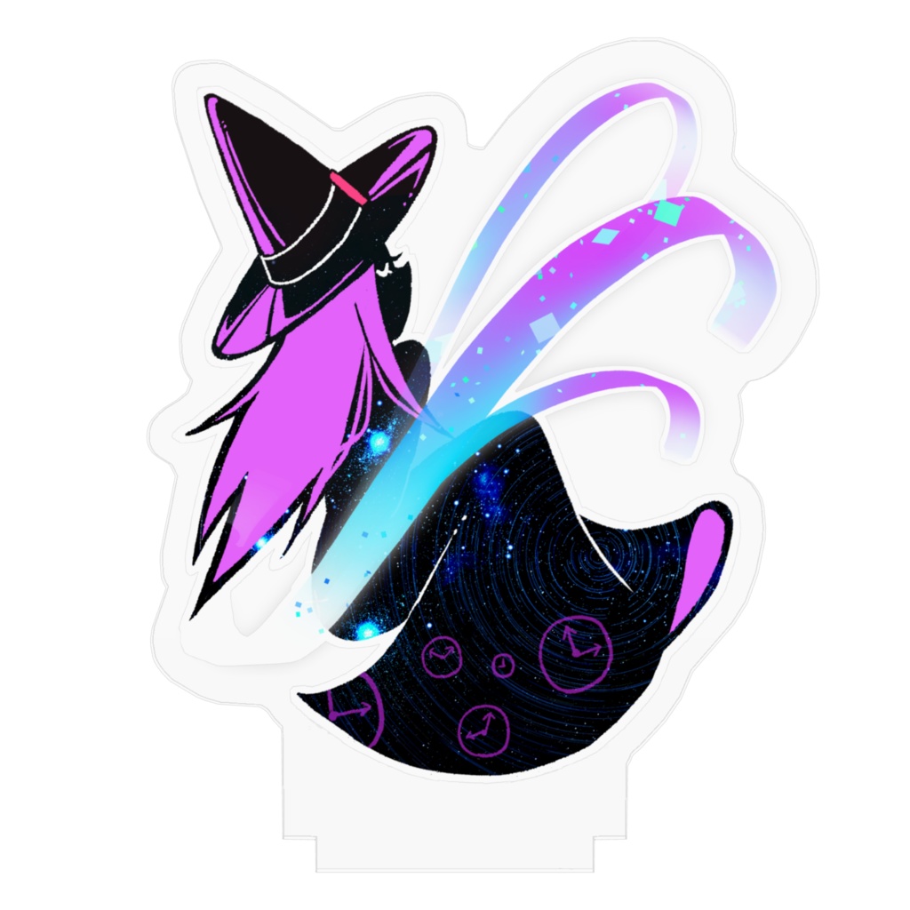 紫の魔法使いアクスタ