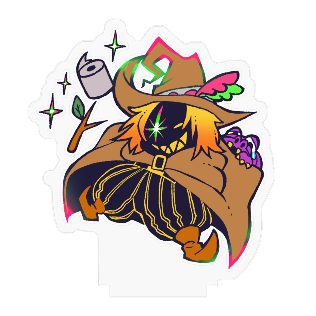 茶色の魔法使いアクスタ