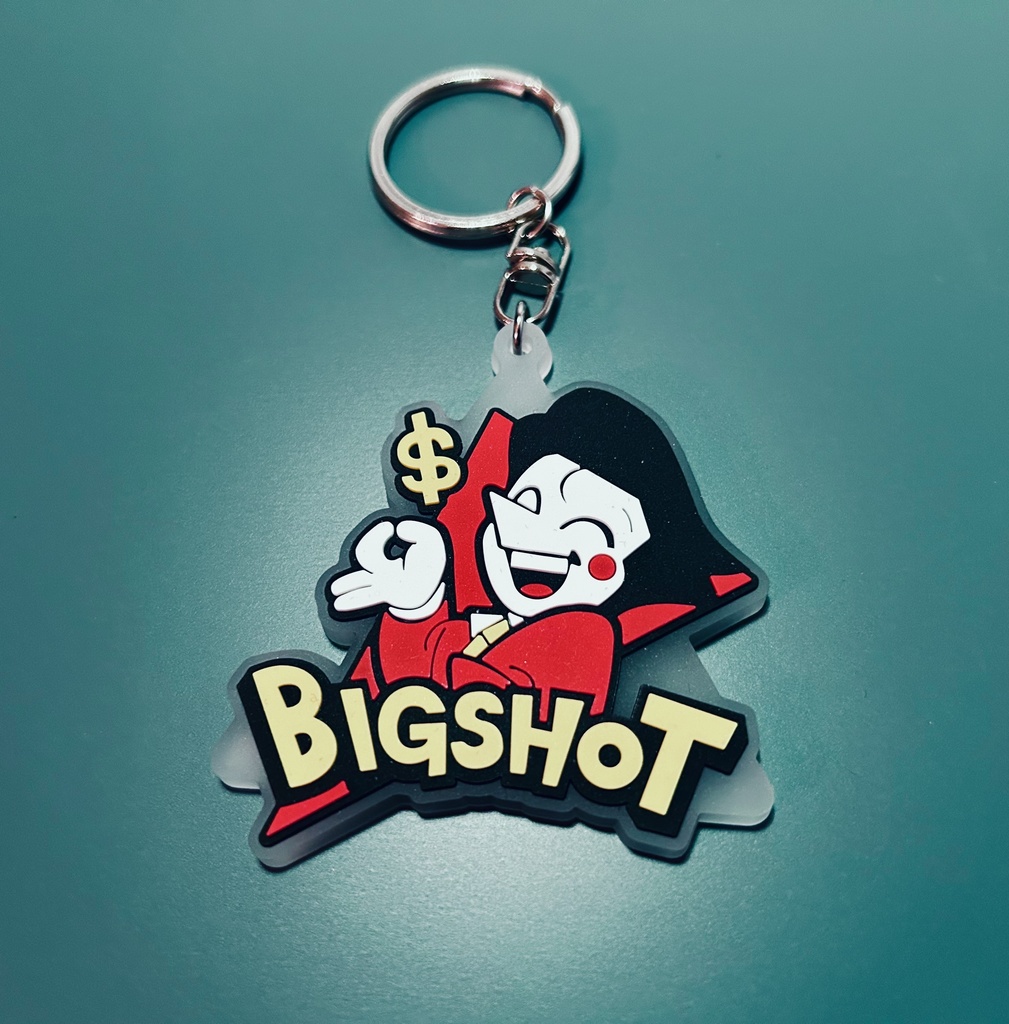 BIGSHOTラバーキーホルダー