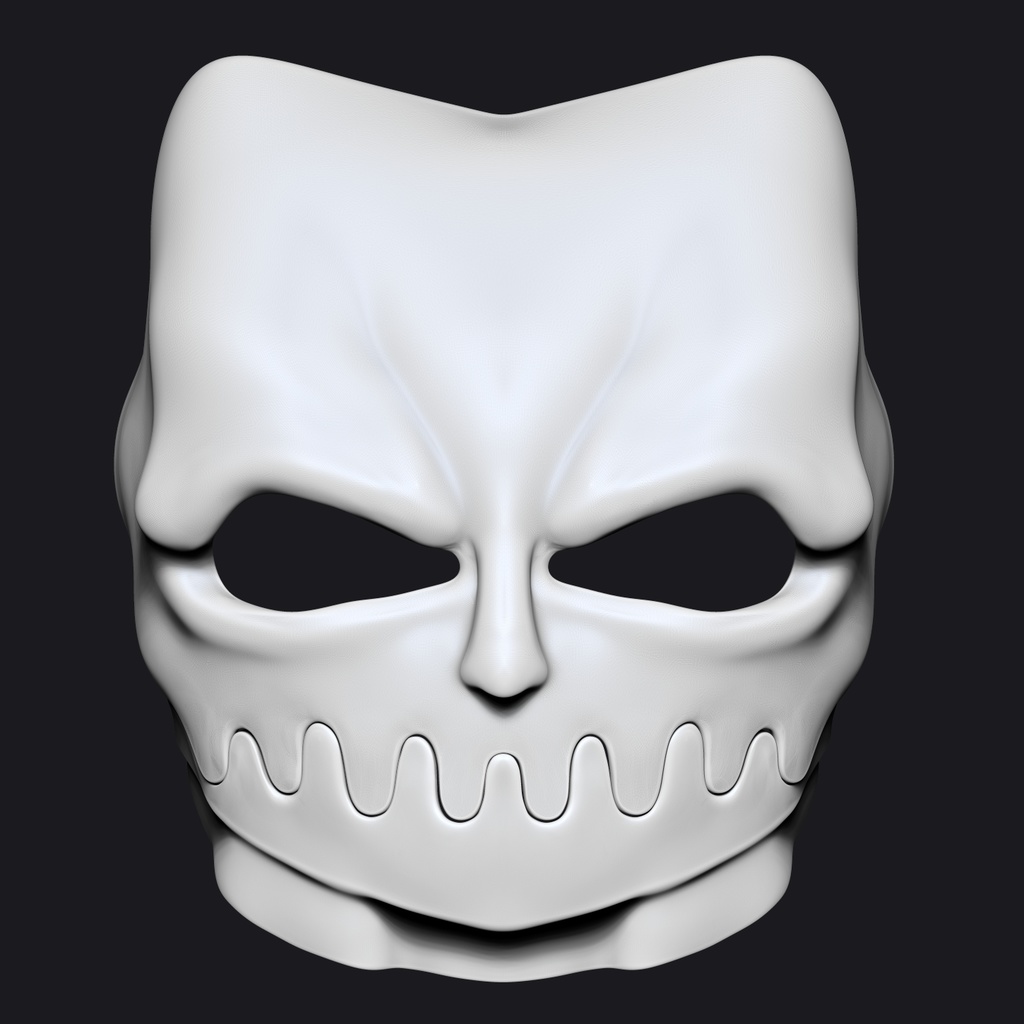 Mask  Jaw Titan - mask with latch 3D