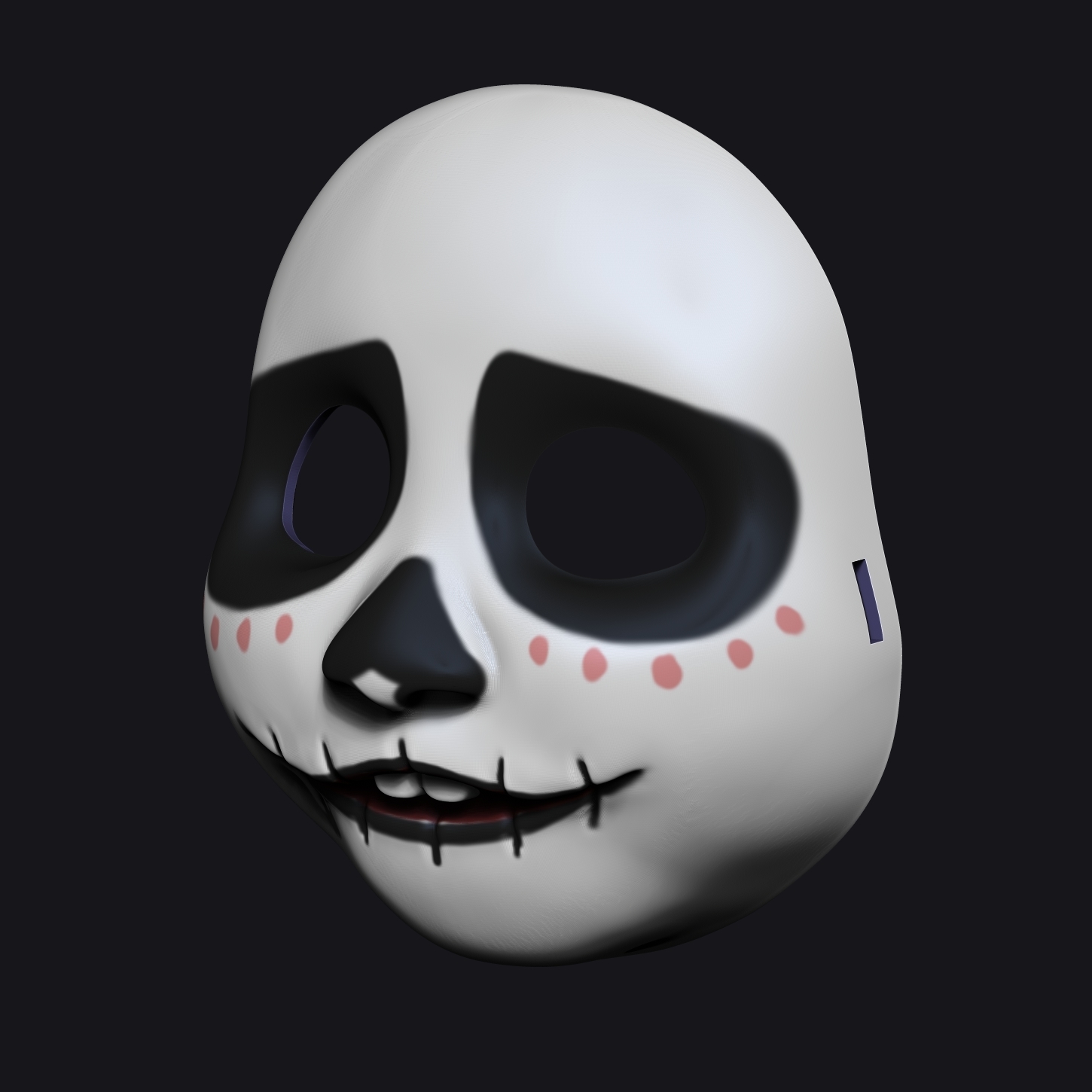 Skeleton Coco Mask Vector cocO Miguel mask - 3d print - anime3dartist - BOOTH