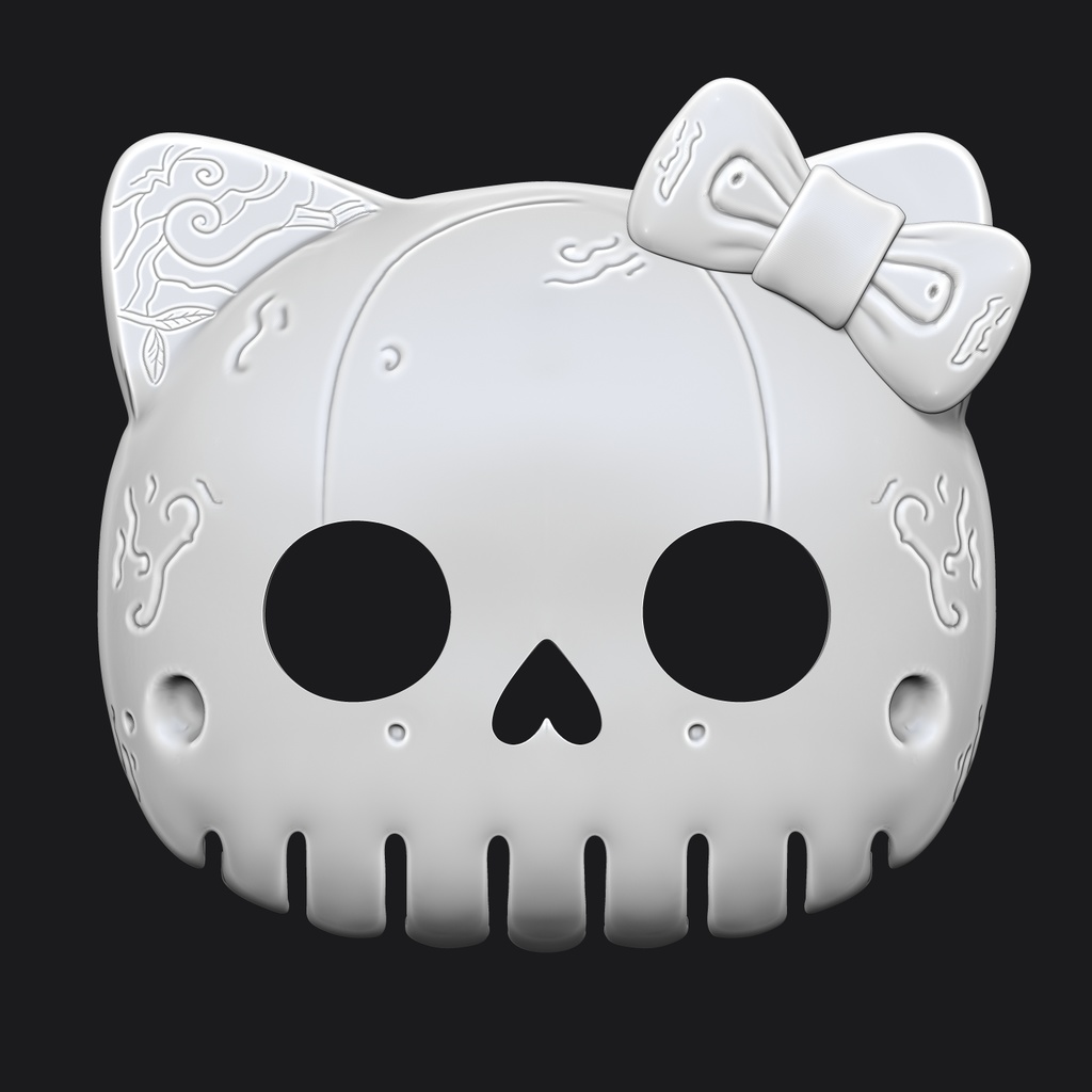 hello kitty mask - 3d print