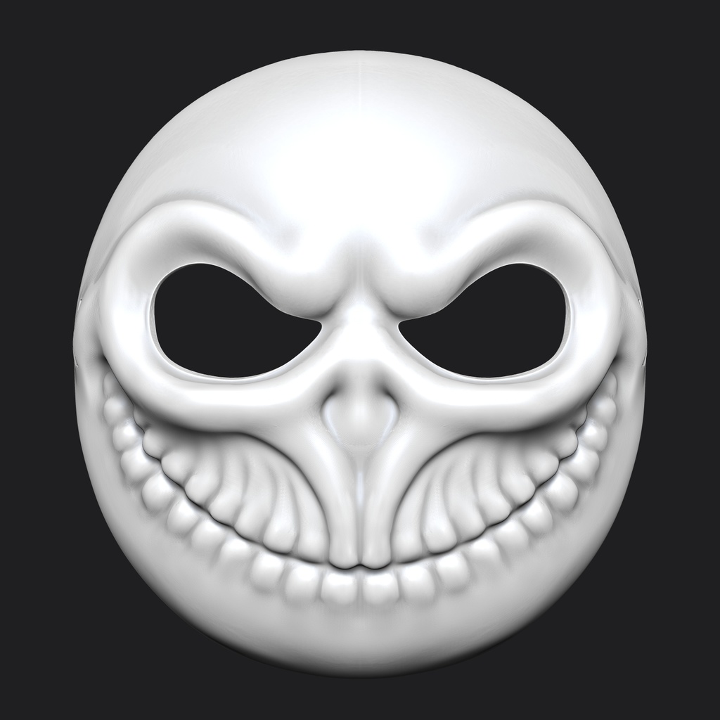 Jack Skellington mask - 3d print