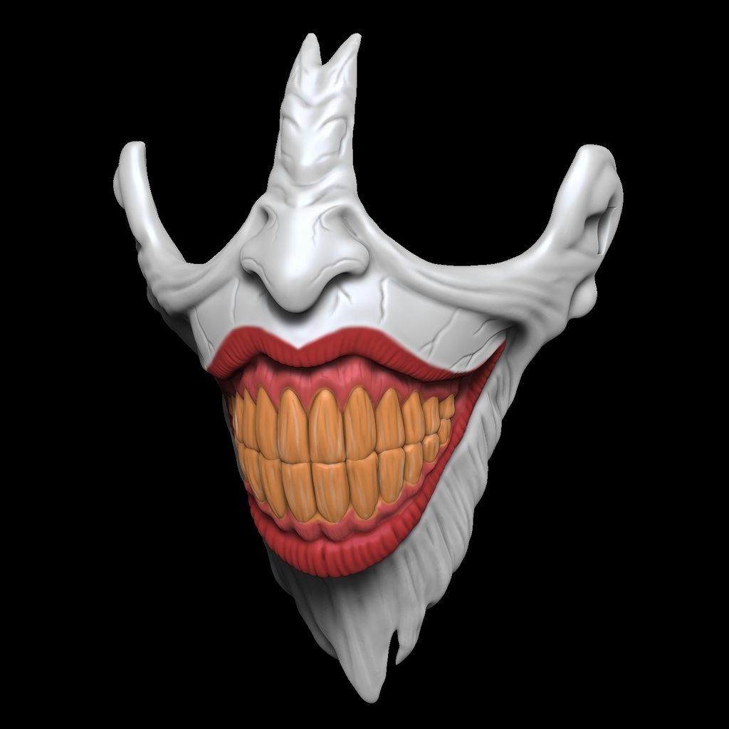Joker mask - 3d print