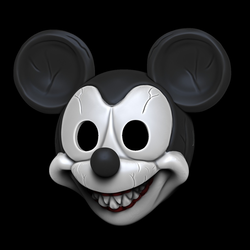 mickey mask - 3d print
