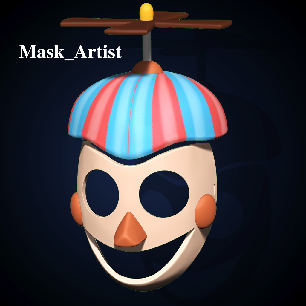 False Balloon Boy mask