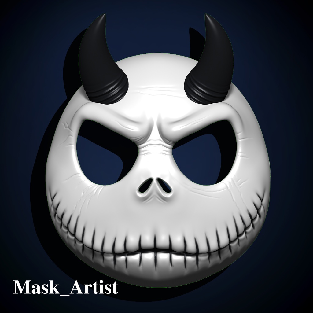 Jack Skellington mask - 3d print