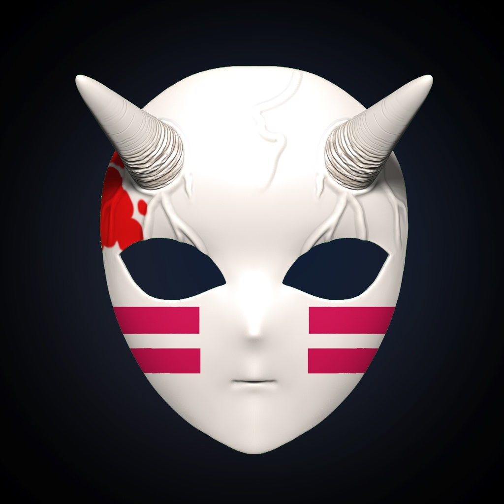 Mukago mask - 3d print