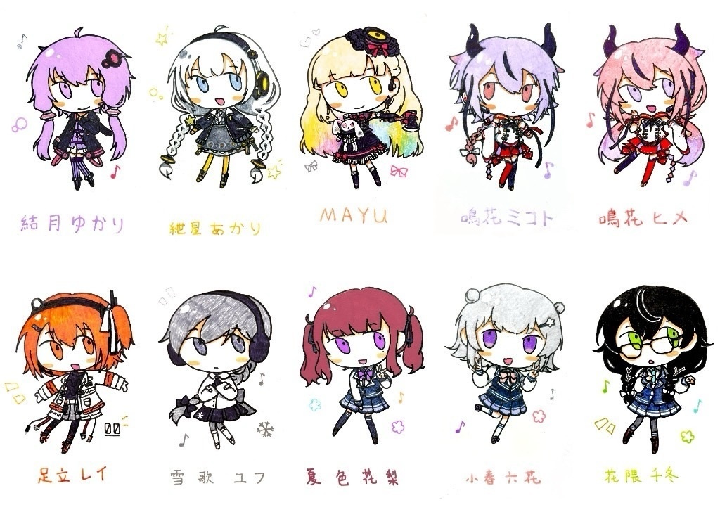 合成音声アクキー 第二弾