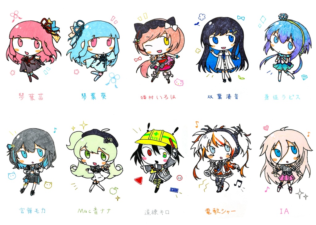 合成音声アクキー 第三弾