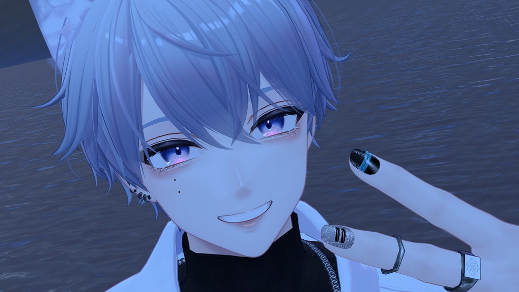 【狛乃用メイクテクスチャ】pink_make