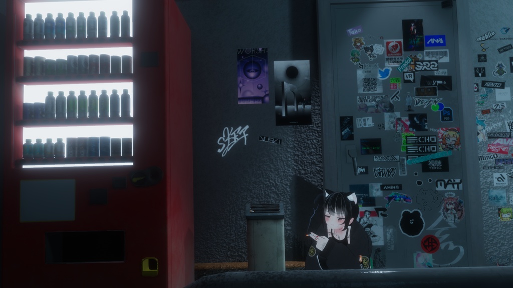 Smoking AFK(Maya,舞夜)