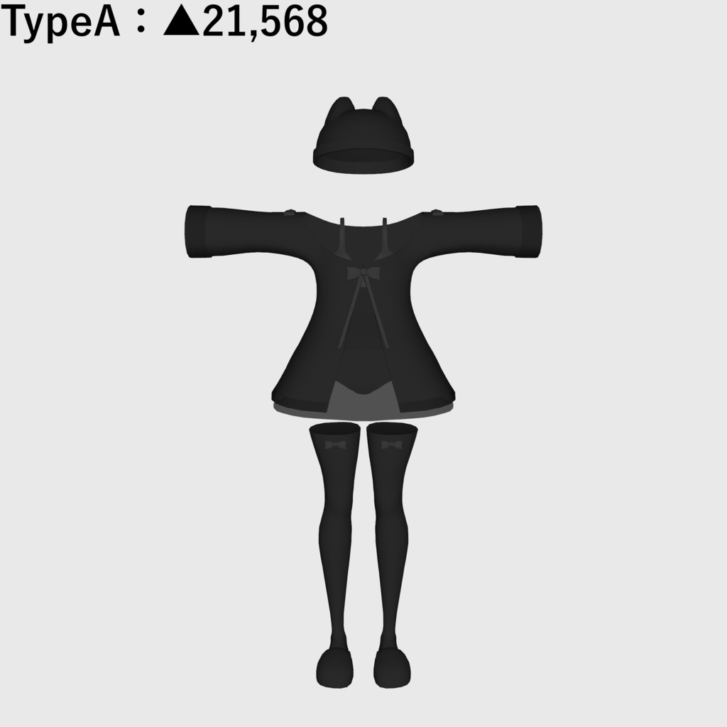 ソルシエル素体想定衣装「セクシーシースルー衣装」