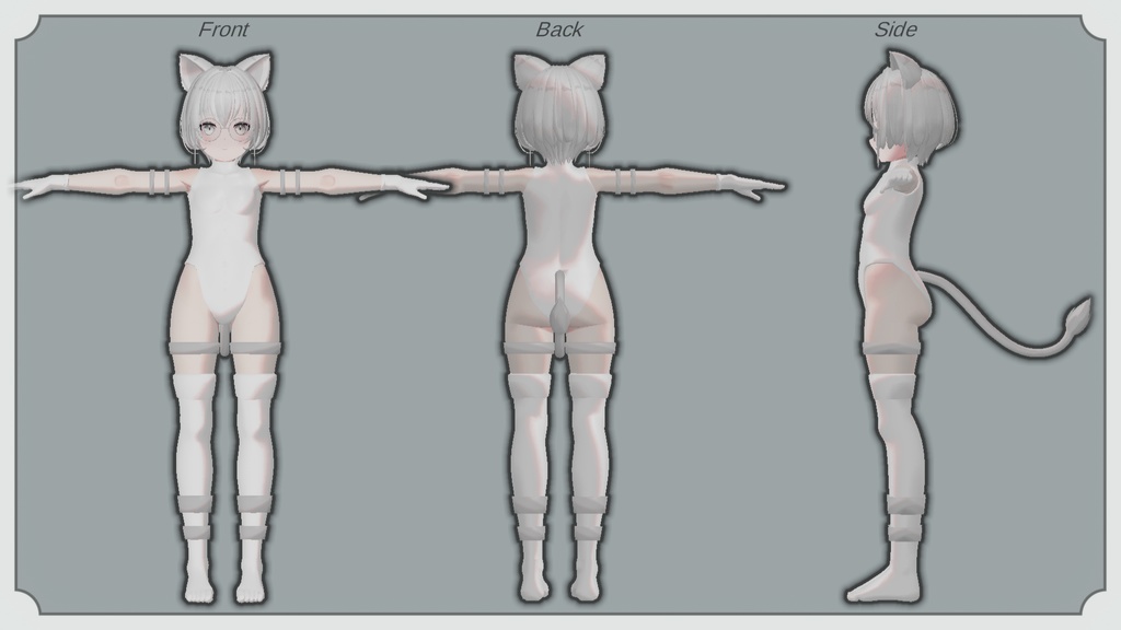 RINNE素体S想定衣装「白魔女衣装」