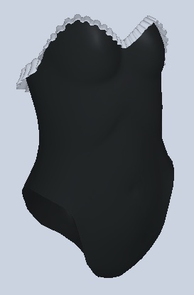 RINNE素体S想定衣装「バニー衣装セットA&B」