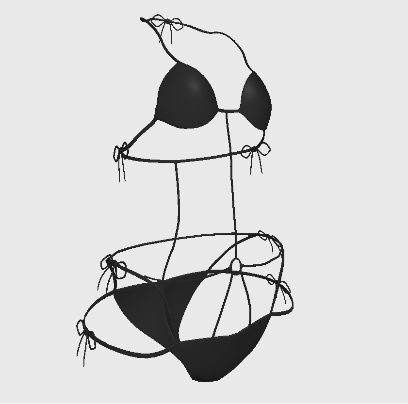 RINNE素体S想定衣装「防水水着セット」