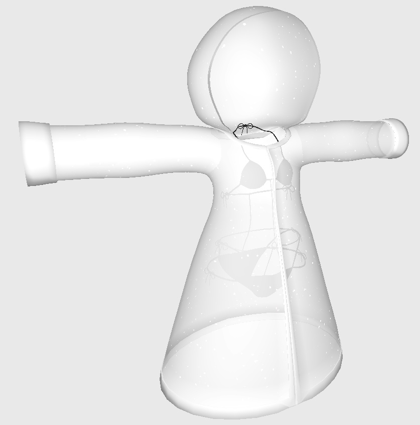 RINNE素体S想定衣装「防水水着セット」