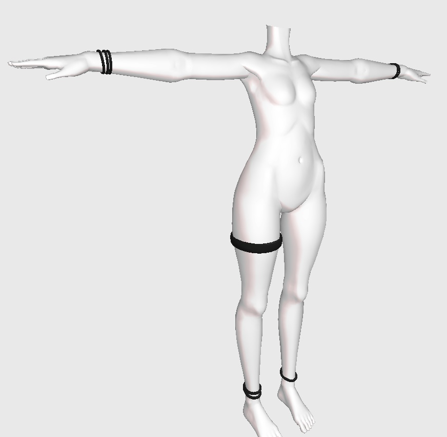 RINNE素体S想定衣装「防水水着セット」