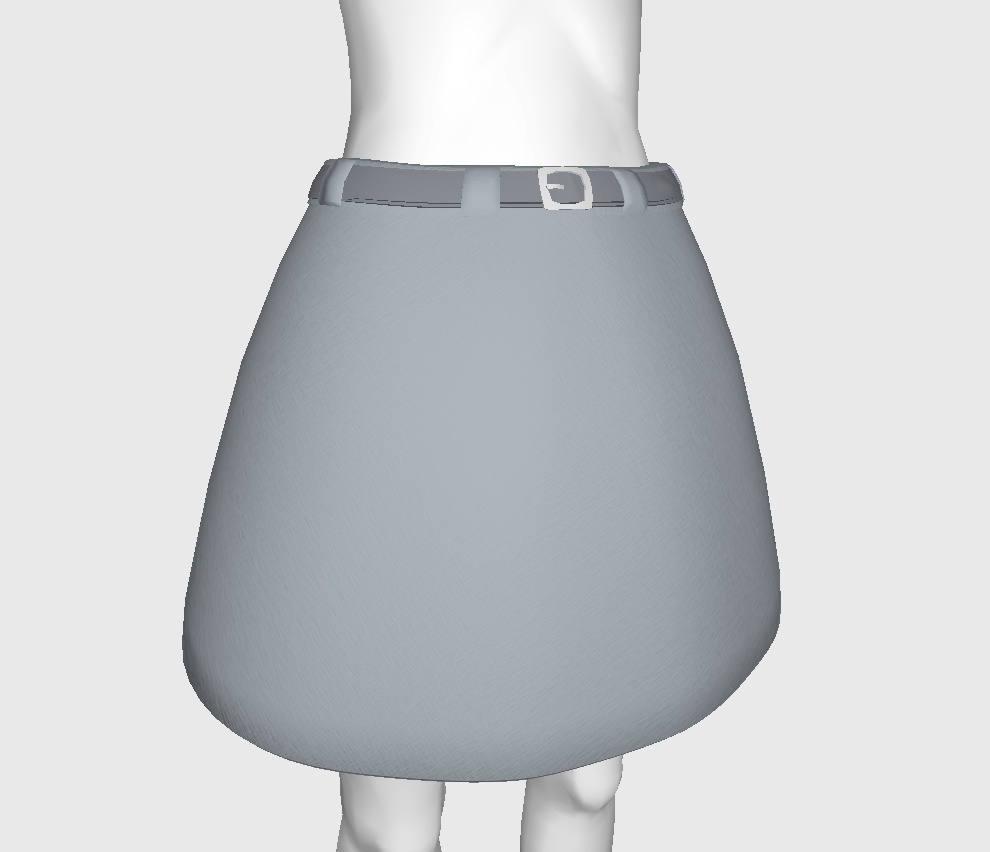 RINNE素体S想定衣装「私立っぽい制服」