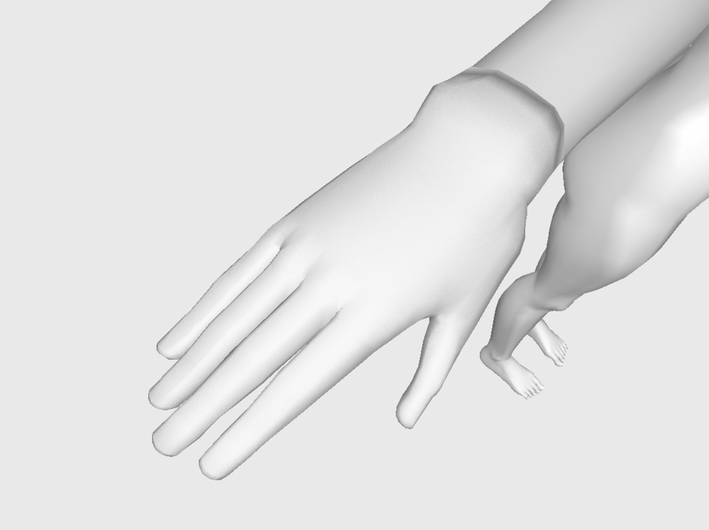 RINNE素体S想定衣装「私立っぽい制服」