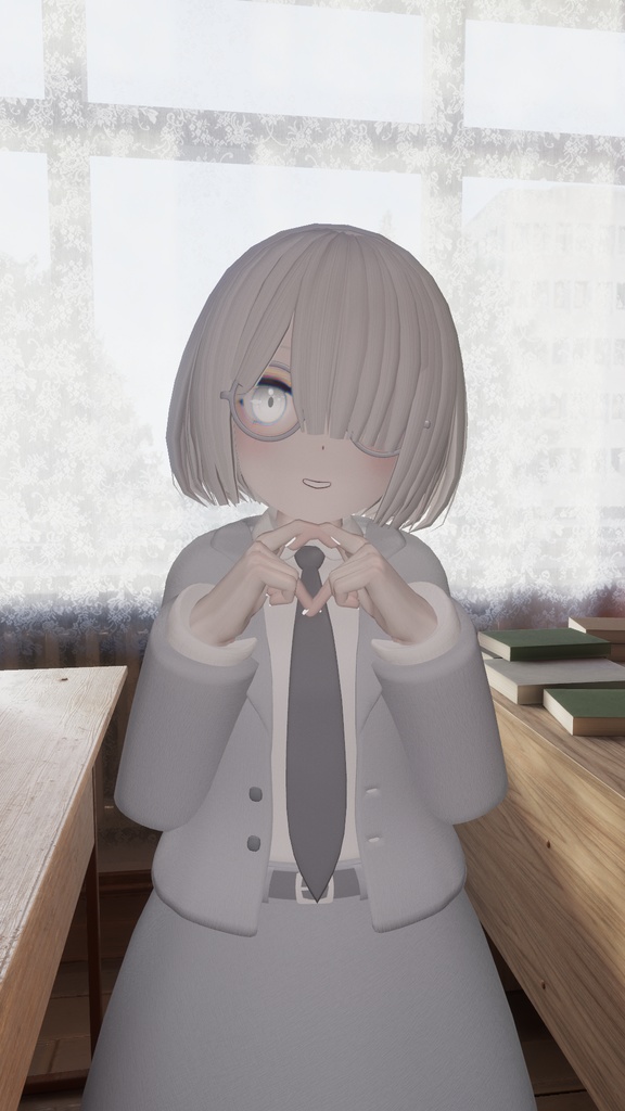 RINNE素体S想定衣装「私立っぽい制服」