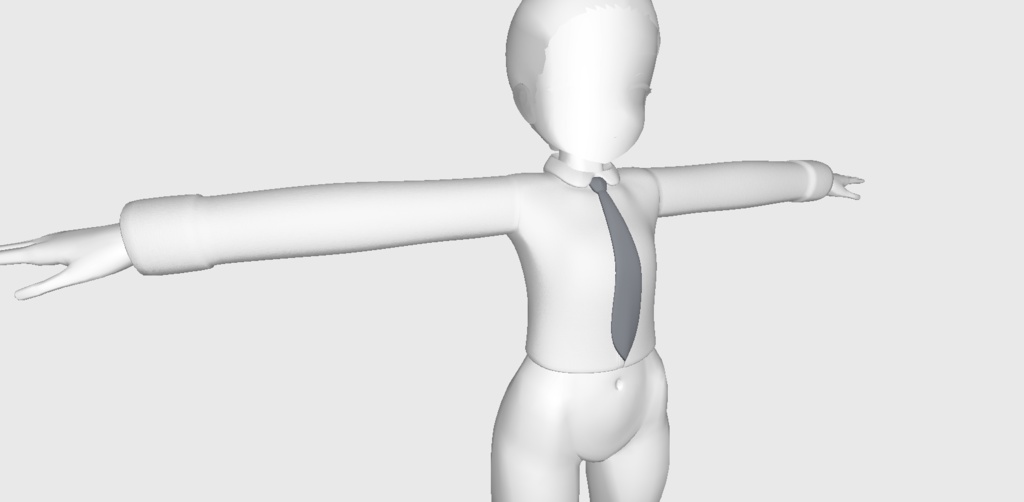 RINNE素体S想定衣装「私立っぽい制服」