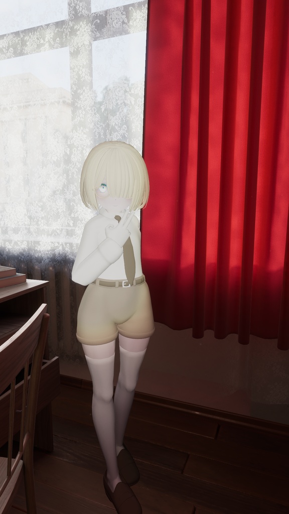 RINNE素体S想定衣装「私立っぽい制服」