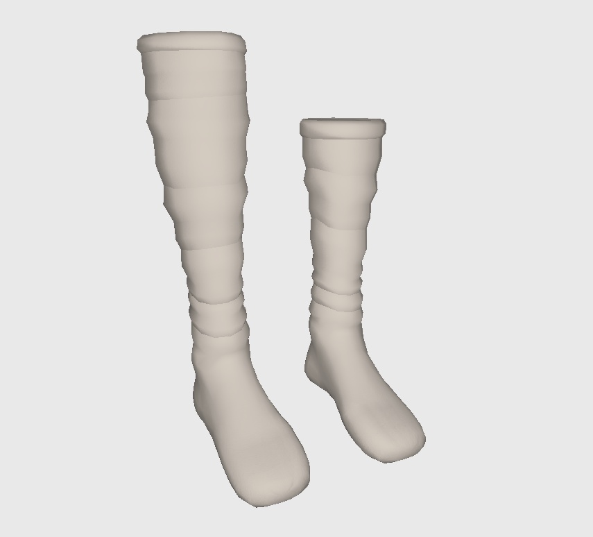 RINNE素体S想定衣装「気だるげな衣装」