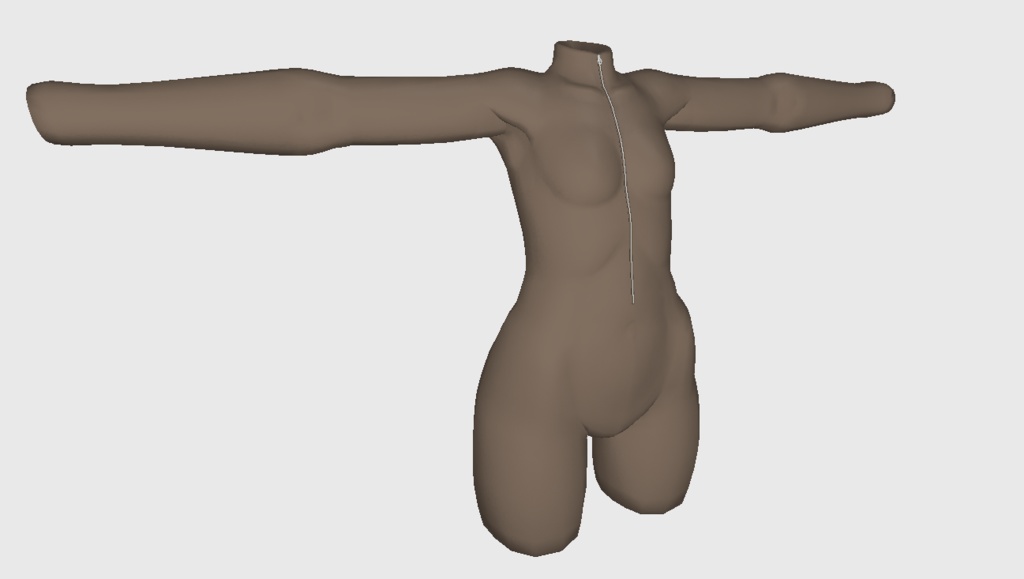 RINNE素体S想定衣装「気だるげな衣装」