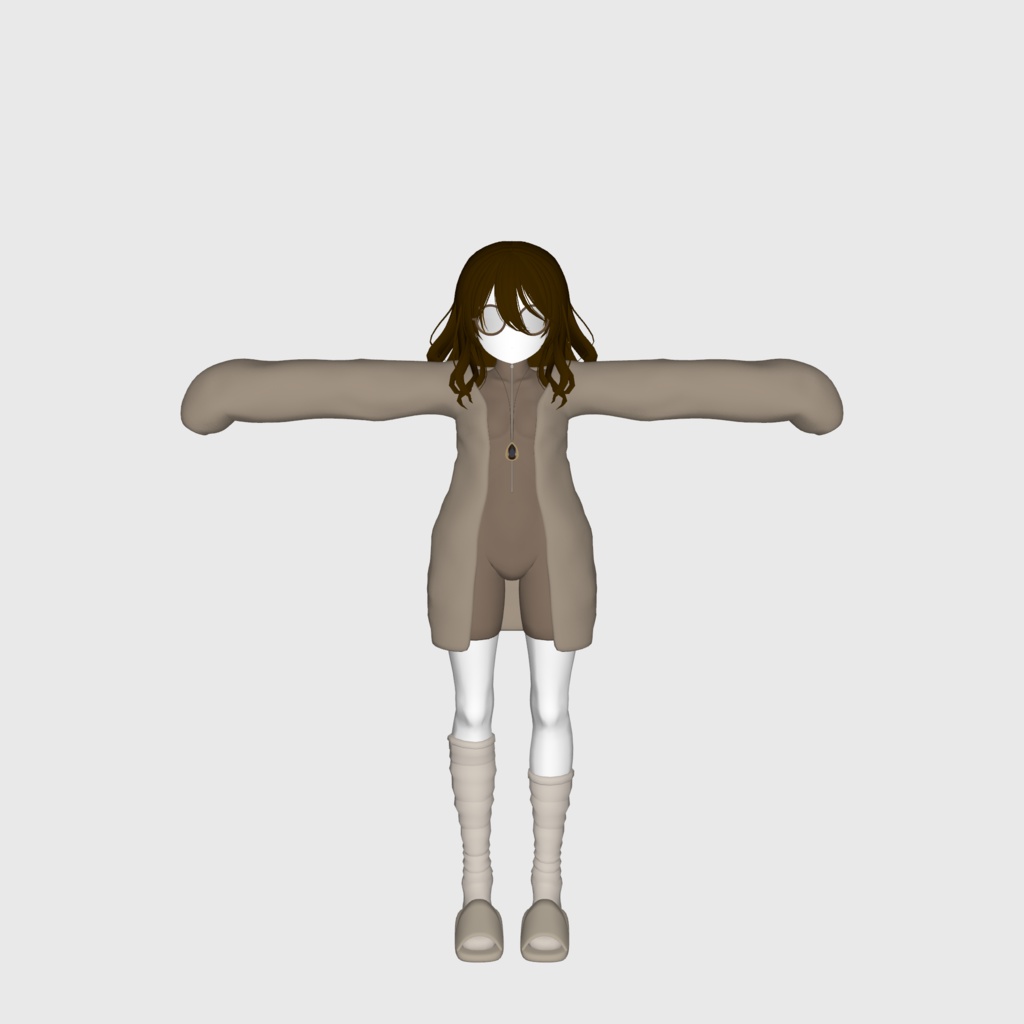 RINNE素体S想定衣装「気だるげな衣装」