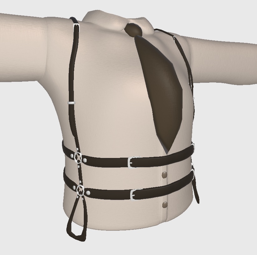 RINNE素体S想定衣装「スチームパンクな衣装」