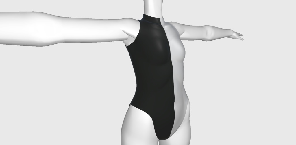 RINNE素体S想定衣装「境界の聖女」