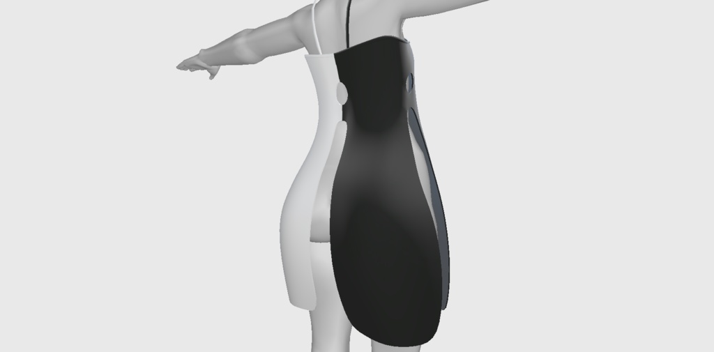 RINNE素体S想定衣装「境界の聖女」