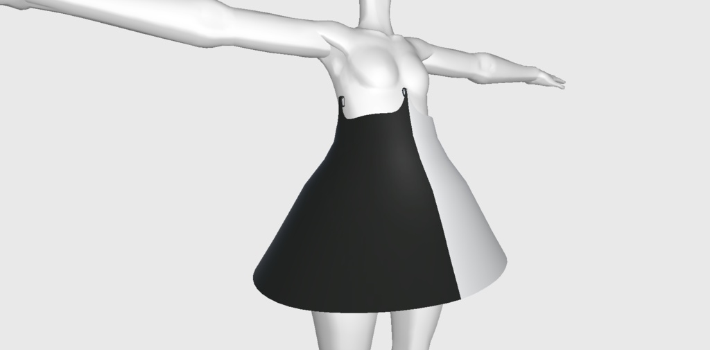 RINNE素体S想定衣装「境界の聖女」