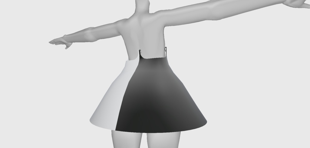 RINNE素体S想定衣装「境界の聖女」