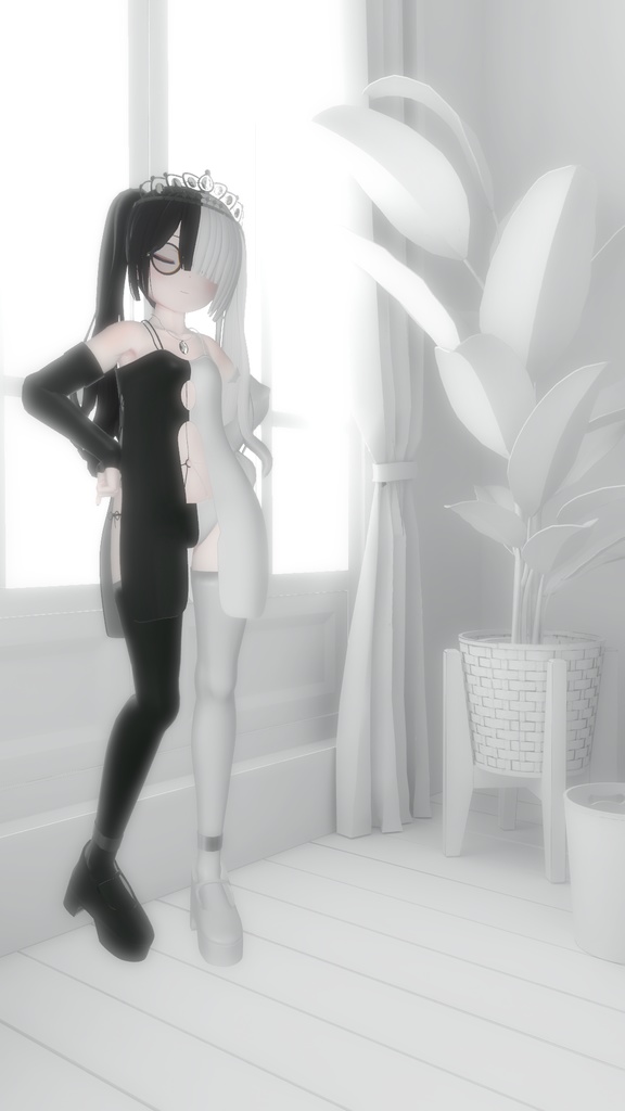 RINNE素体S想定衣装「境界の聖女」