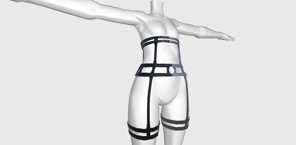 RINNE素体S想定衣装「境界の聖女」