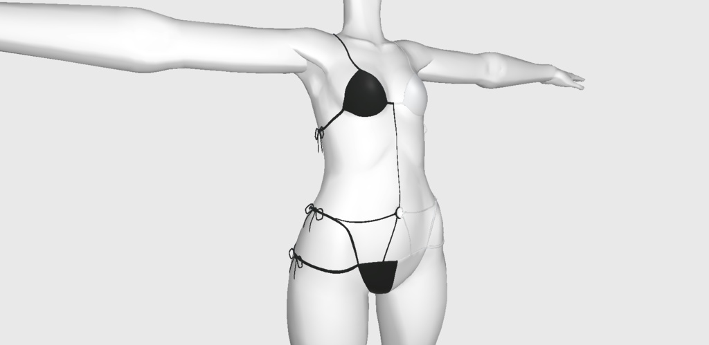 RINNE素体S想定衣装「境界の聖女」