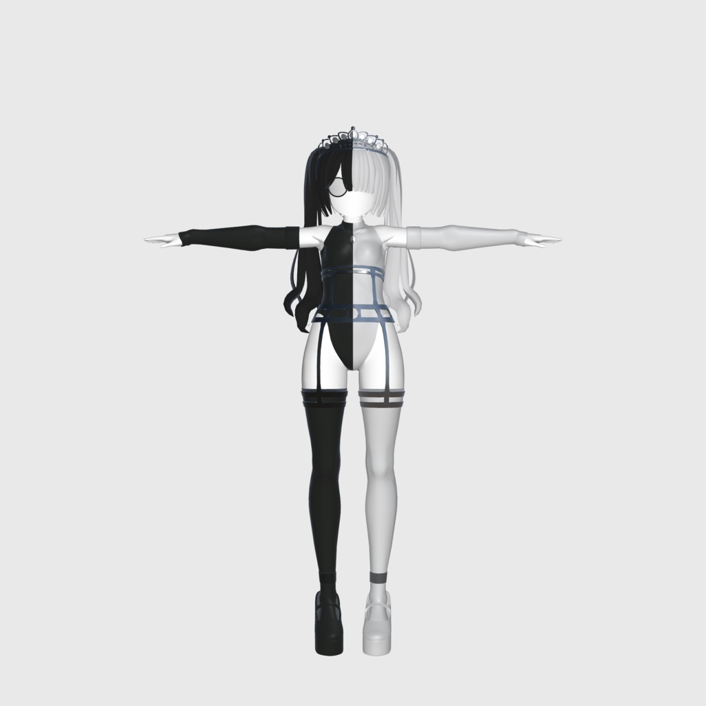 RINNE素体S想定衣装「境界の聖女」