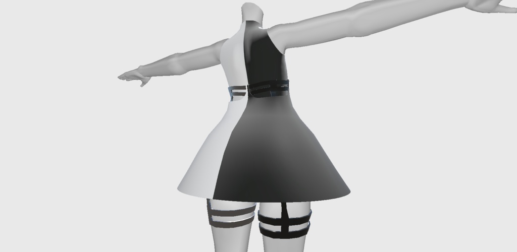 RINNE素体S想定衣装「境界の聖女」