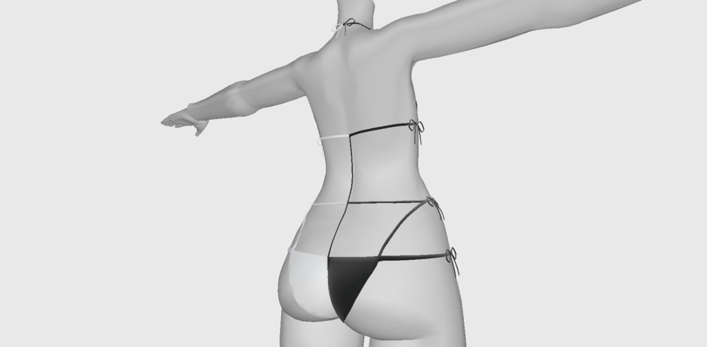 RINNE素体S想定衣装「境界の聖女」