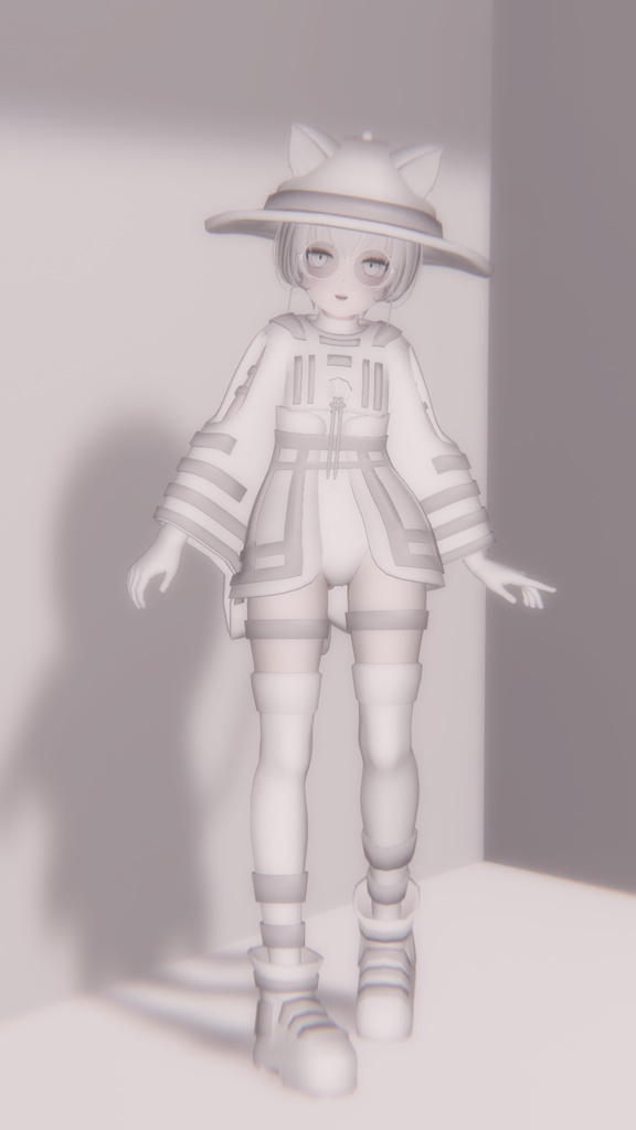 オリジナル3Dモデル「シェリネ - CHERINE -」(RINNE素体S)