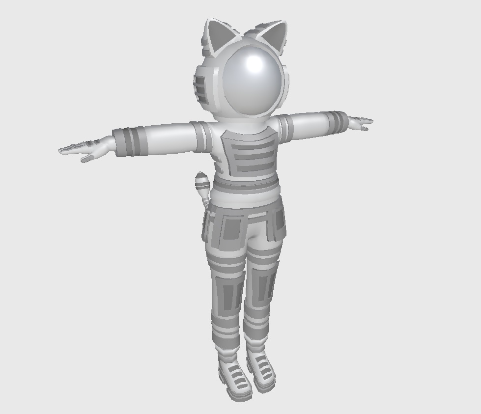 シェリネ(CHERINE) / RINNE素体S 想定衣装「宇宙っぽい衣装」